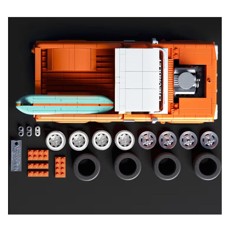 Hot Wheels Brick Shop Elite Carro Chevy de 1962 - Mattel