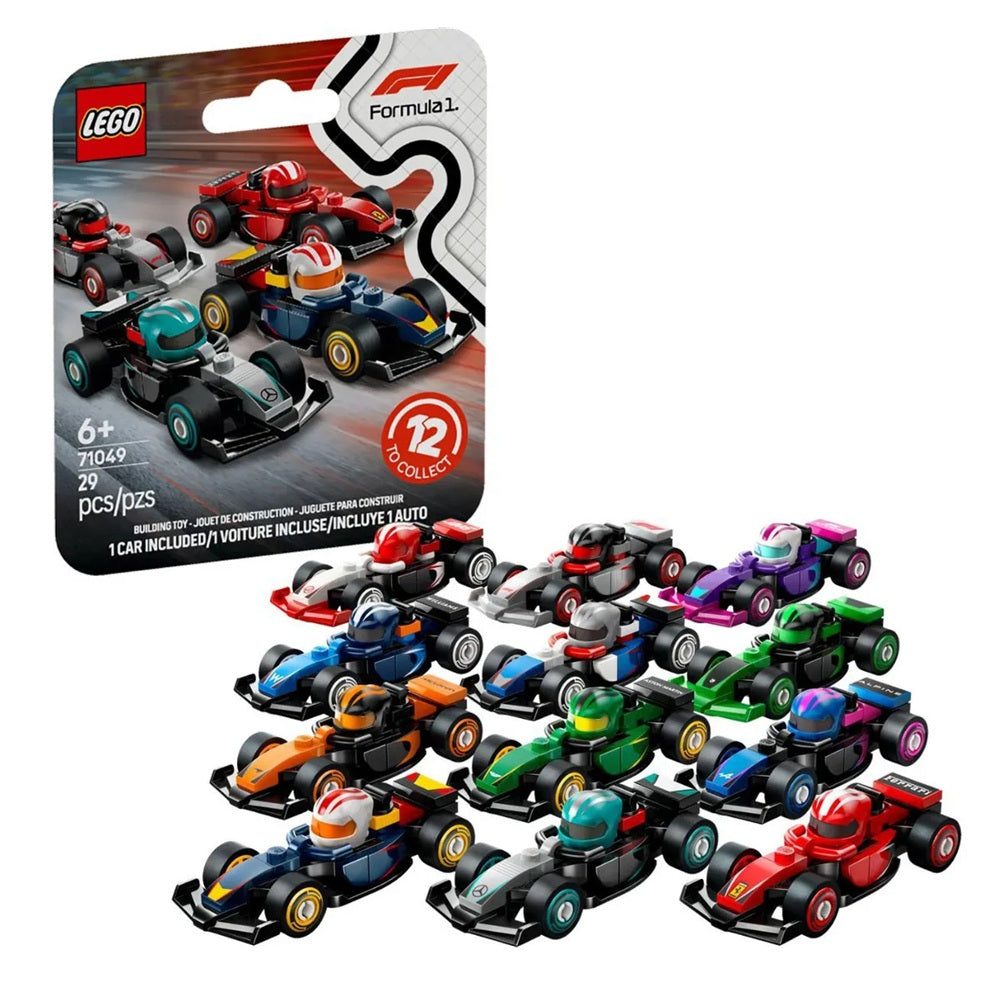 Lego F1 Carros de Corrida Colecionáveis - 71049