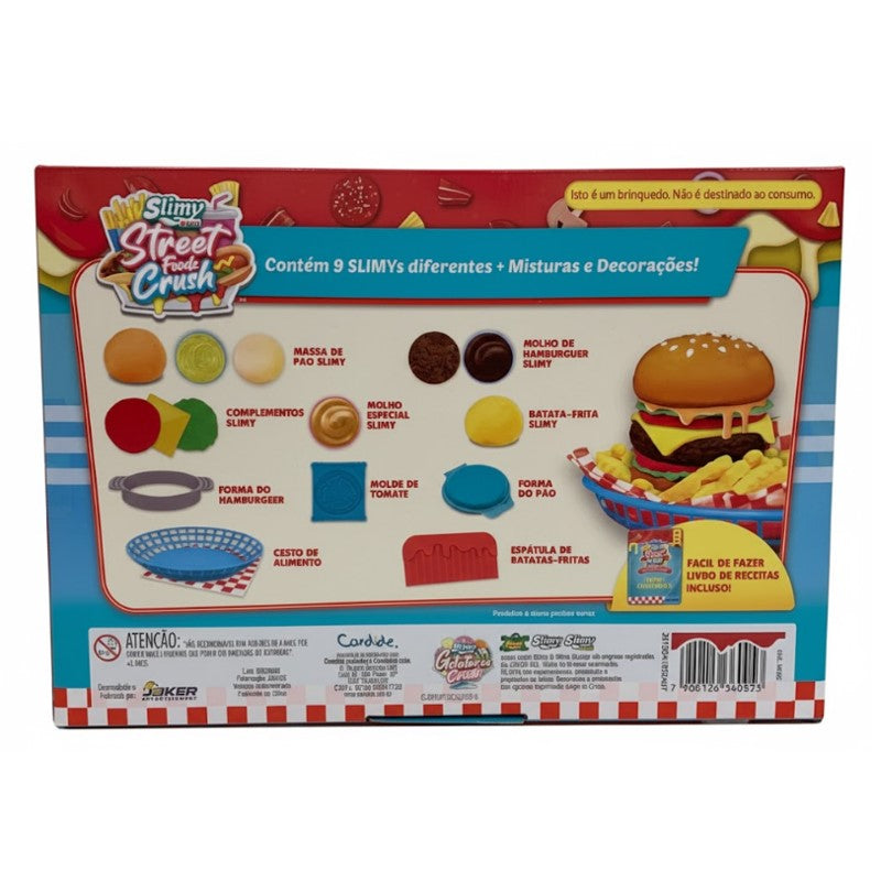 Kit de Slime de Hamburger Slimy DIY Street Food Crush - Candide