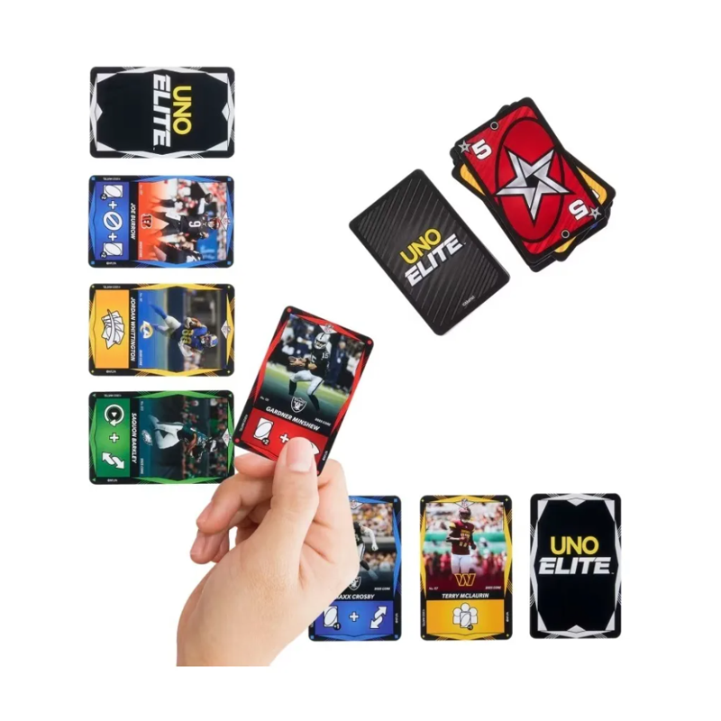 Jogo de Cartas Uno Elite NFL Pacote Inicial - Mattel