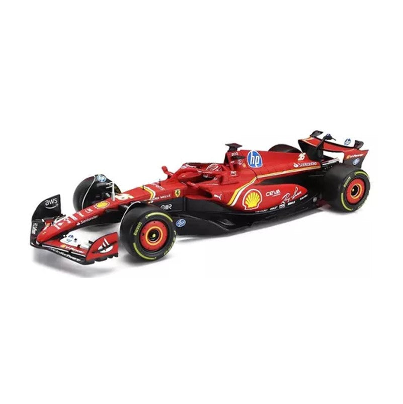 Miniatura Ferrari SF24 leclerc 1:18 - Bburago