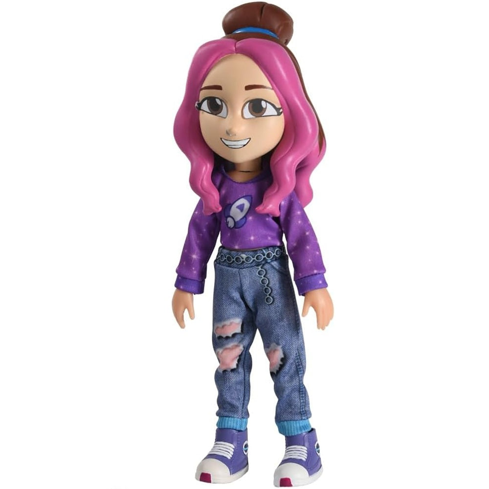 Boneca Katlen Dos Rosa Youtuber Vinil 25 Cm - Baby Brink
