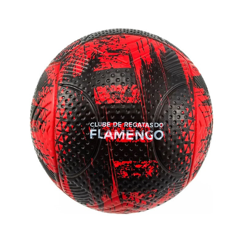 Mini Bola de Futebol Flamengo Dualt N° 2 vermelha
