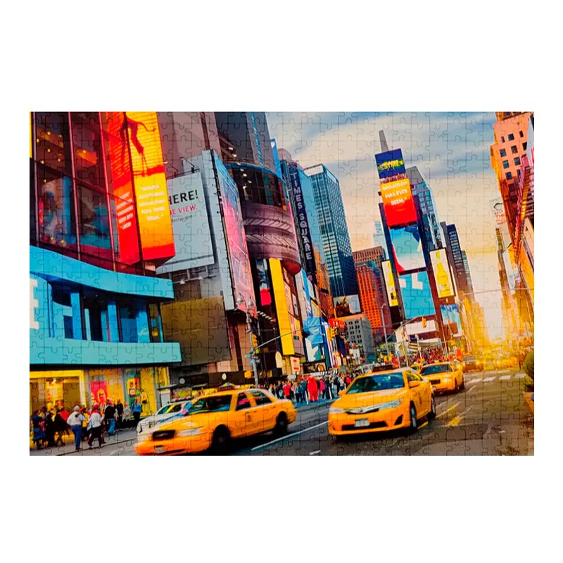 Quebra-Cabeça 500 Peças Times Square - Pais & Filhos
