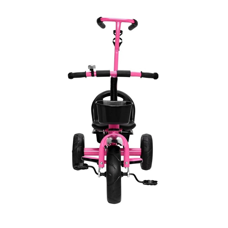 Triciclo Infantil Com Apoiador Rosa - Zippy Toys