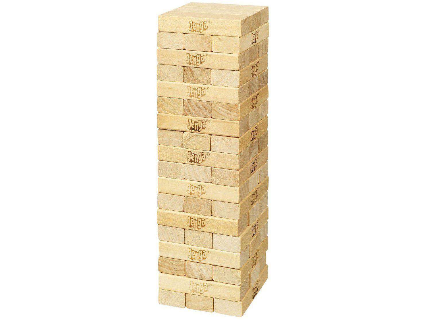 Jogo Hasbro Gaming Jenga Novo - Jogo de torre - Hasbro A2120