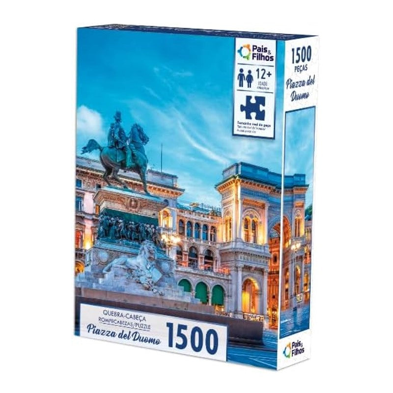 Quebra-Cabeça, 1500 Peças Piazza Del Duomo - Pais & Filhos