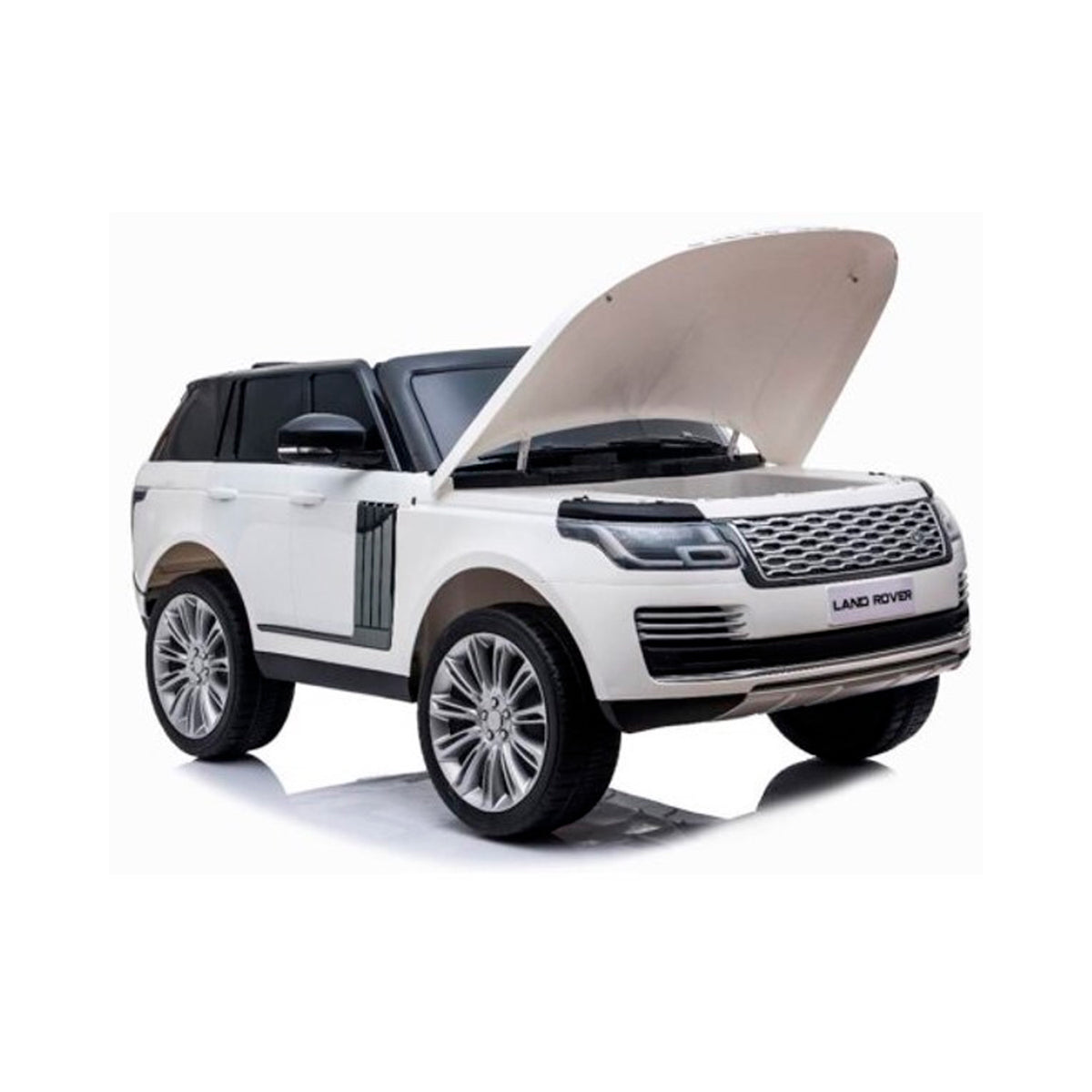 Carro Elétrico Land Rover Branco 24V Controle Remoto