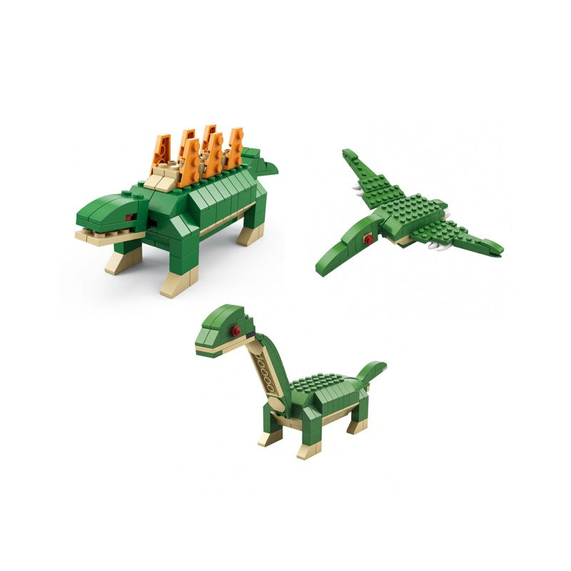 Blocos De Montar Dinossauro T-Rex Kit 1000 Peças 6 Em 1 - Brink Center