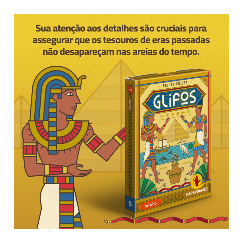 Jogo de Cartas Glifos - Papergames