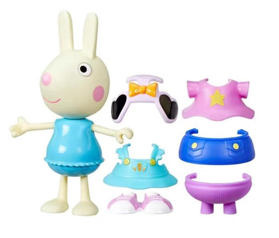 Figura Peppa Pig Estilos Divertidos Rebecca Coelha - Hasbro