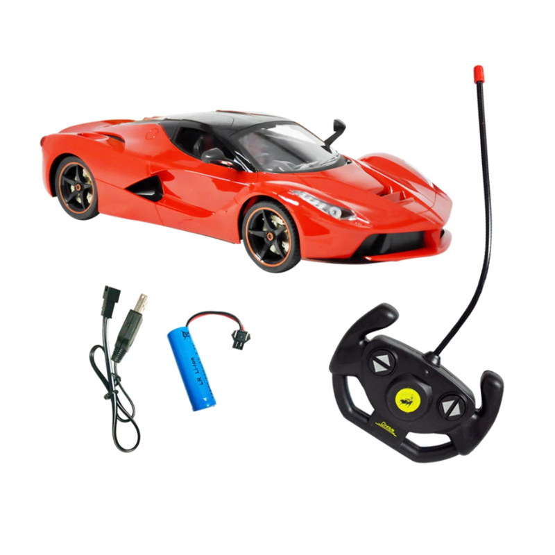 Carrinho R/C Sport 4 Funções com Luz - DM Toys
