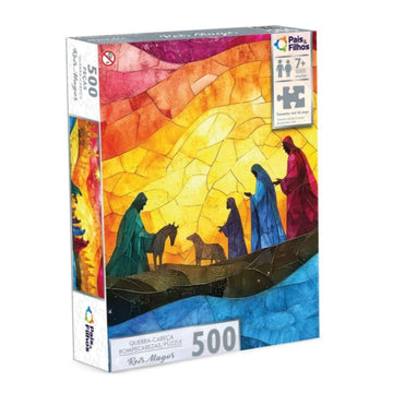 Quebra-Cabeça 500 Peças Reis Magos - Pais & Filhos