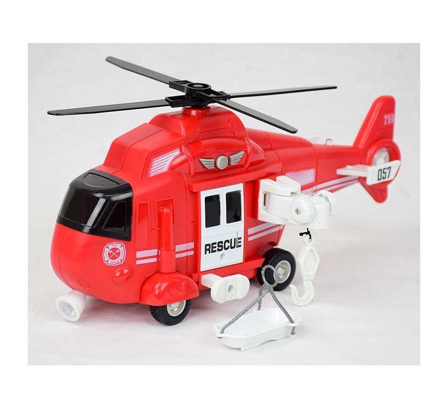 Helicóptero de Resgate Com Luz e Som - BBR 3040