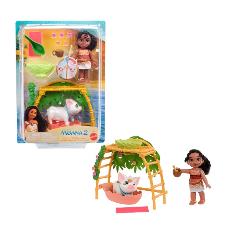 Conjunto de Brinquedo Simea e Pua Hora do Banho - Mattel