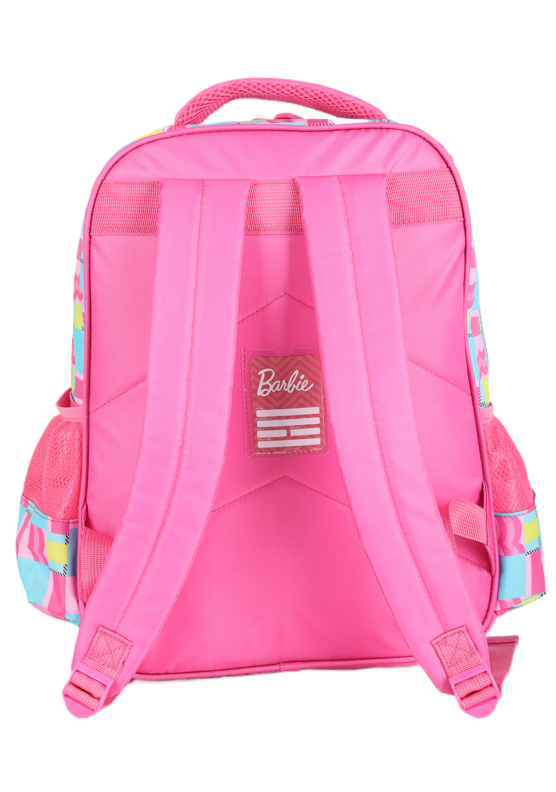 Mochila de Costas Escolar Barbie Fashion Rosa - Luxcel