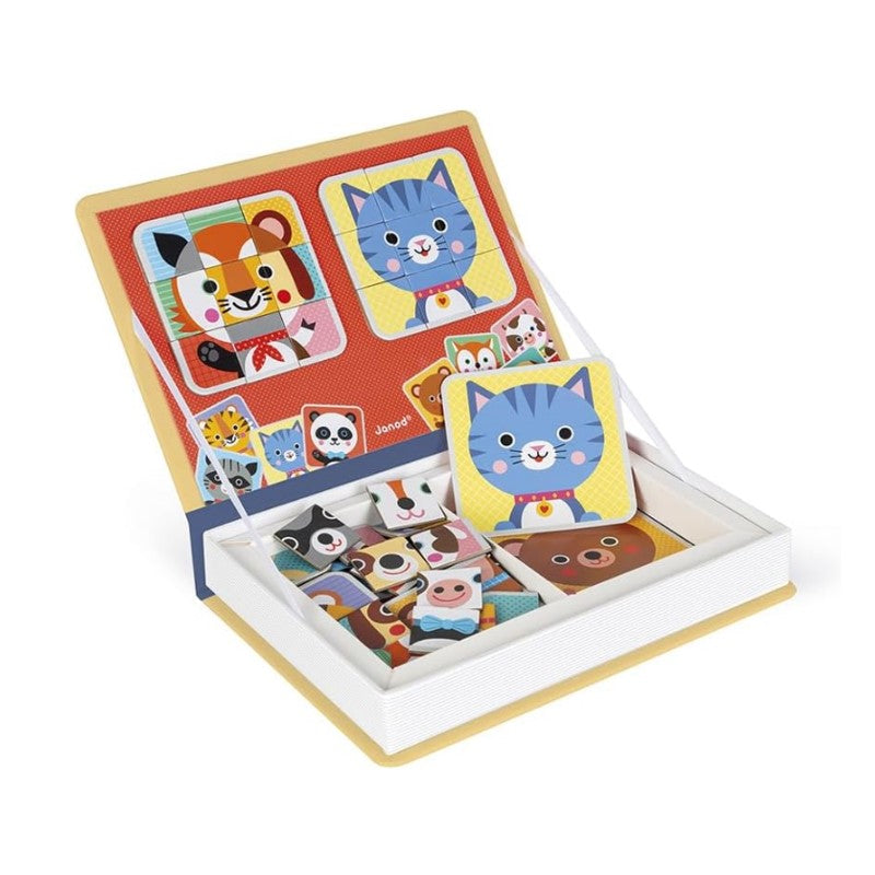 Livro Magnético Misture e Combine Animais Fofos - Maped