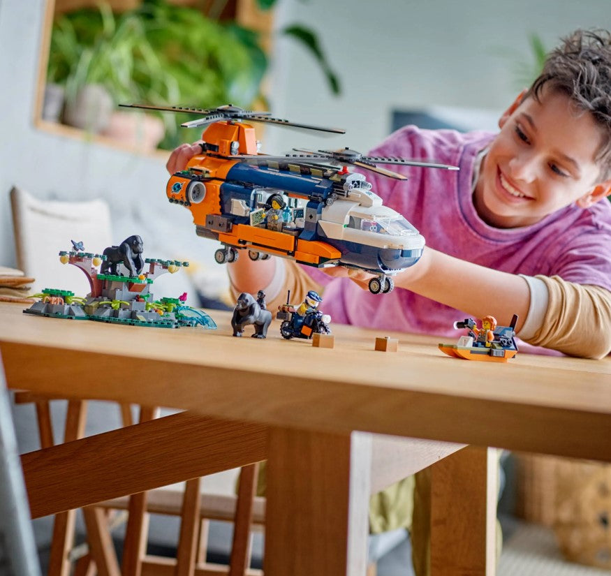 Lego City Helicóptero Explorador da Selva - 60437