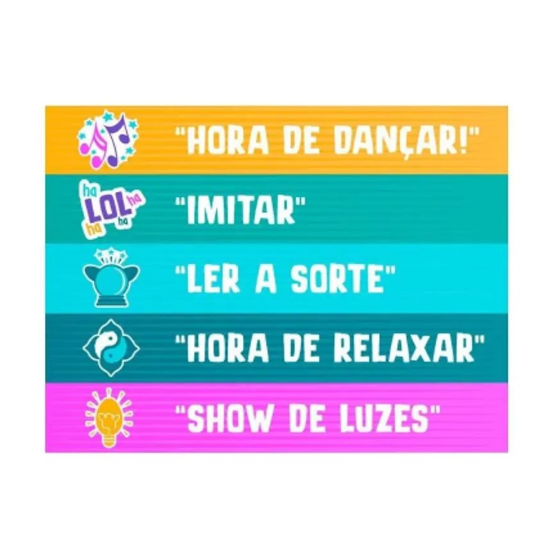 Furby Galaxy Pelúcia Interativa Brilha No Escuro - Hasbro