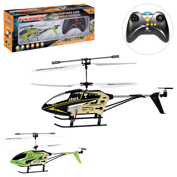 Helicóptero Fênix com Controle Remoto - Art brink