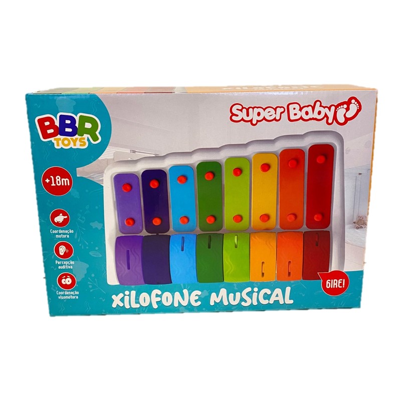 Xilofone Musical Super Baby - BBR R3502