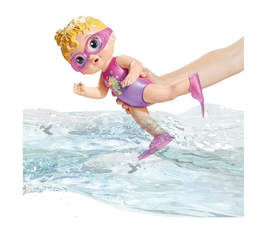 Boneca Baby Alive Bebê Piscina Loira - Hasbro