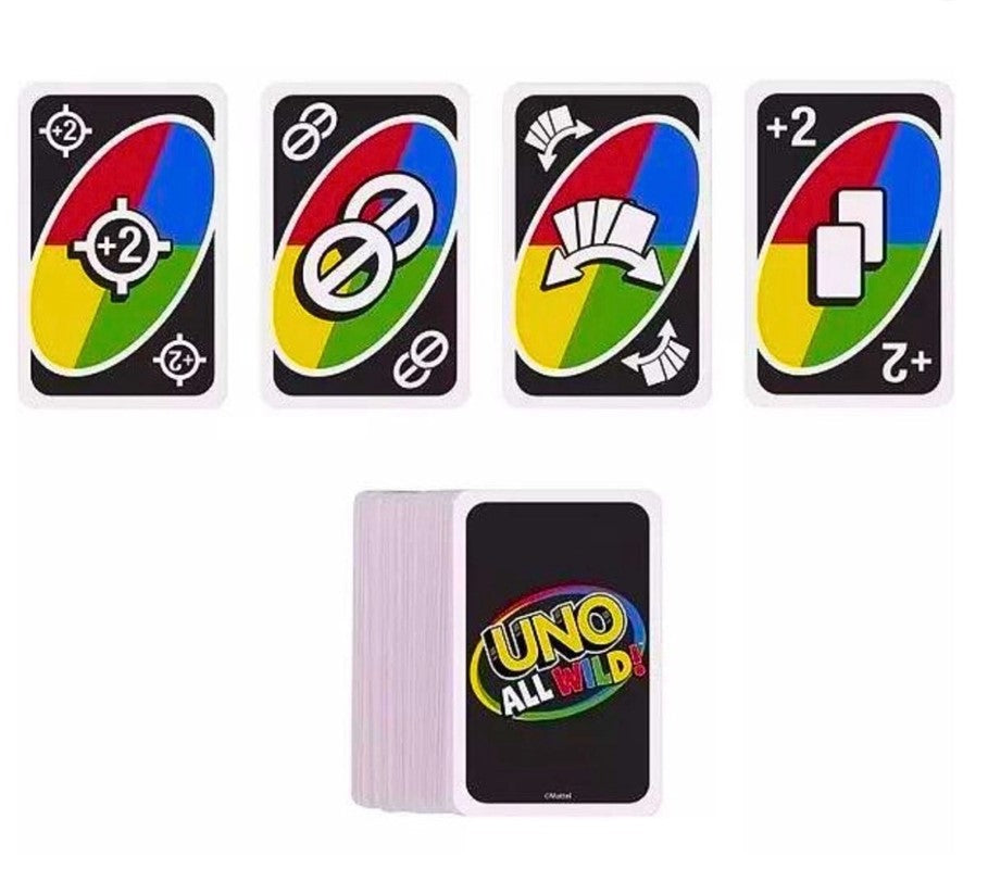 Jogo de Cartas Uno All Wild - Mattel