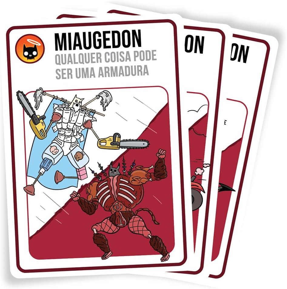 Jogo de Cartas Exploding Kittens Bem vs Mal - Galápagos