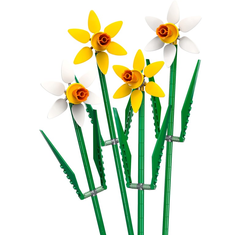 Lego 40747 As Flores Narcisos 216 Peças