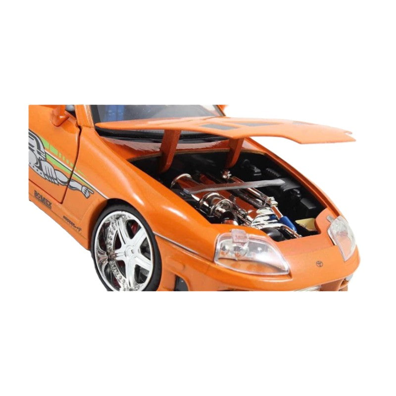 Miniatura Toyota Supra Brian Velozes Furiosos 1/24 - Jada