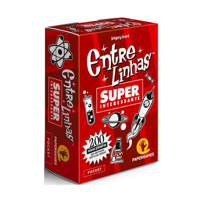 Jogo de Cartas Entre Linhas Superinteressante - Papergames