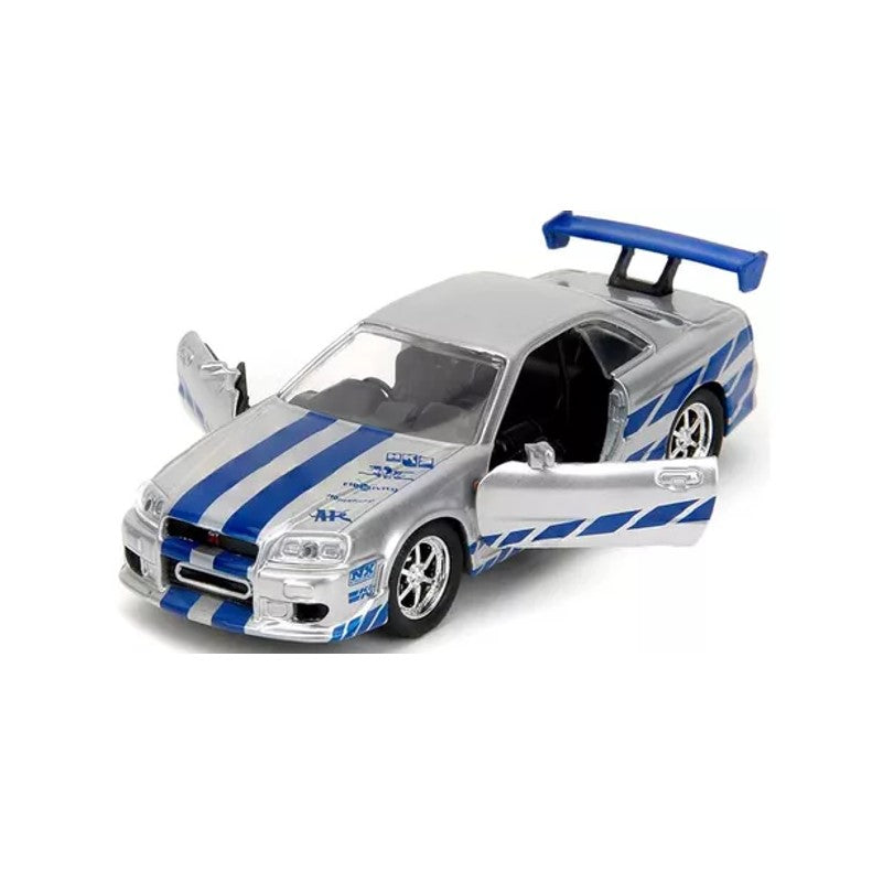 Miniatura Nissan Skyline GTR R34 Velozes e Furiosos - Jada