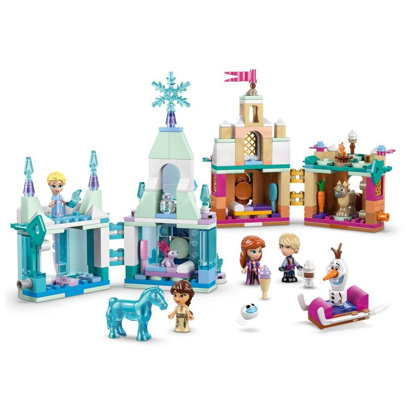 Lego Disney Mini Castelo de Arendelle e Palácio de Gelo de Elsa - 43278