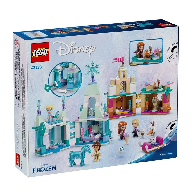 Lego Disney Mini Castelo de Arendelle e Palácio de Gelo de Elsa - 43278
