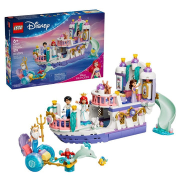 Lego Disney Barco do Casamento Real de Ariel - 43299