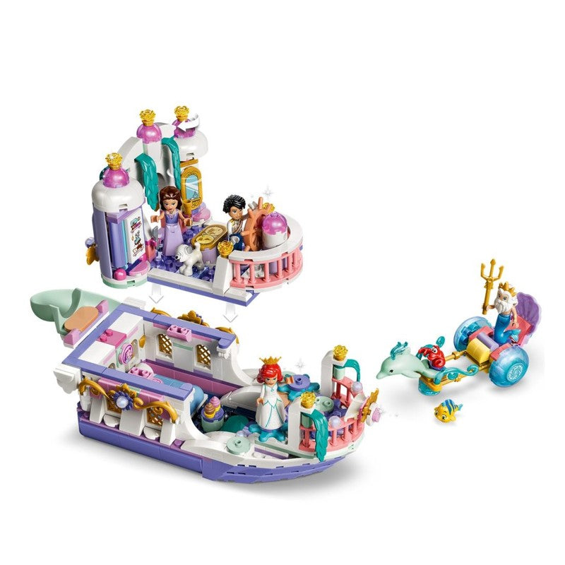 Lego Disney Barco do Casamento Real de Ariel - 43299