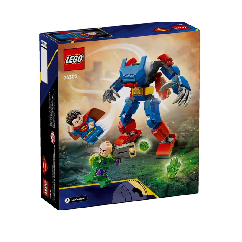 Lego DC Robô do Superman vs Lex Luthor 76302