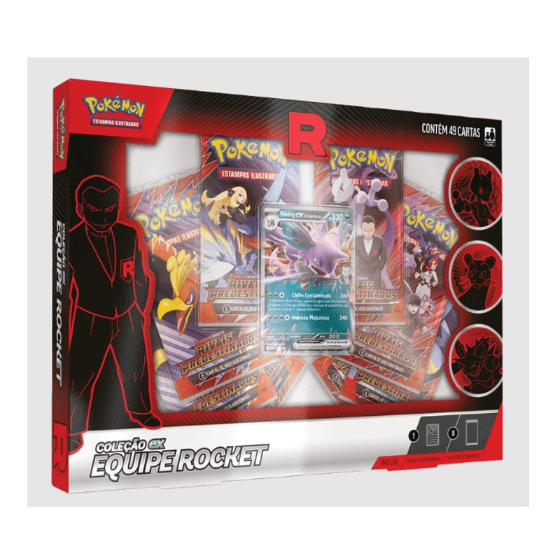 Box Coleção Ex Equipe Rocket - Copag