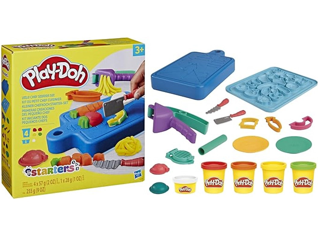 Conjunto Massinha Play-doh Pequenos Chefs Starter - Hasbro