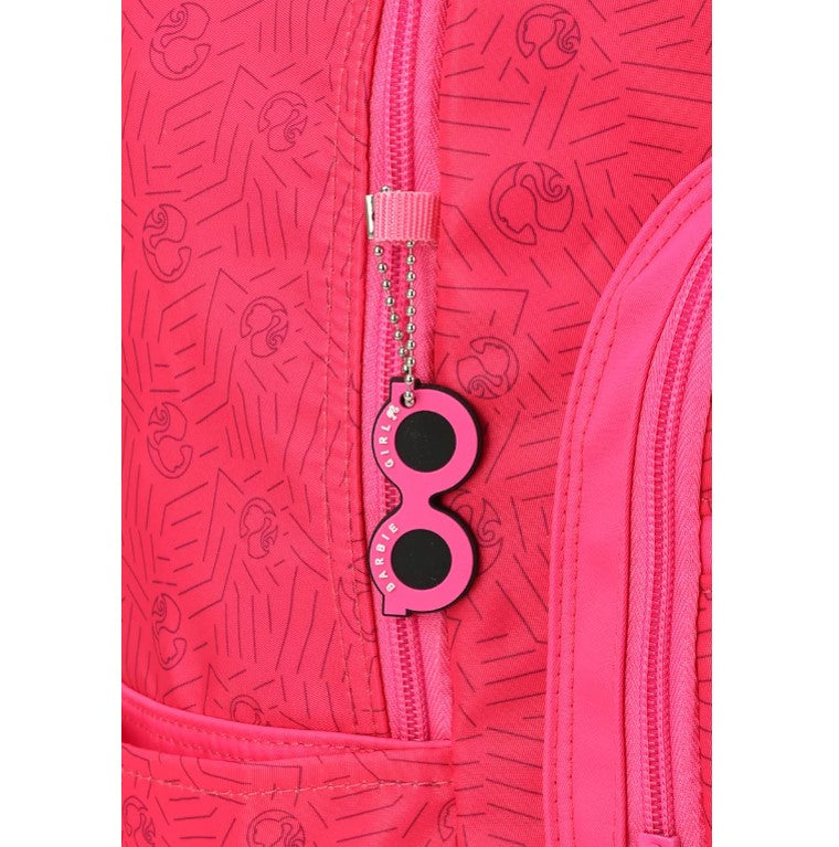 Mochila Costas Barbie 18 Rosa Pink Luxcel Porta Notebook
