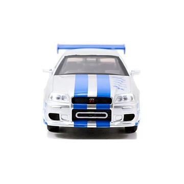 Miniatura Nissan Skyline GTR R34 Velozes e Furiosos - Jada