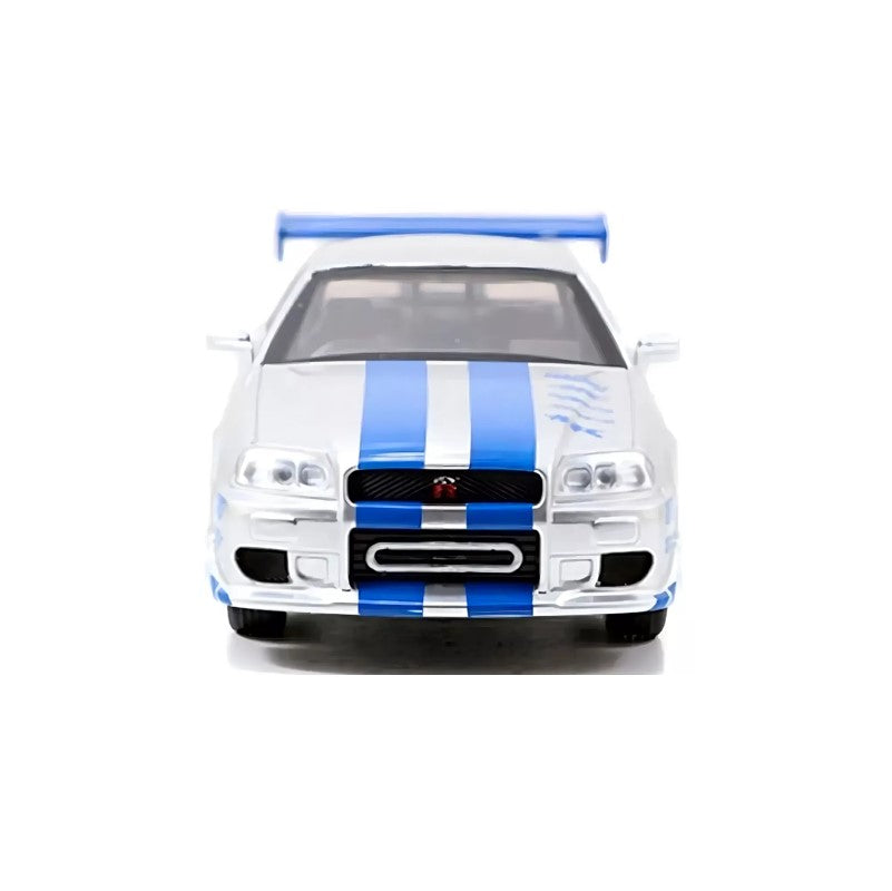 Miniatura Nissan Skyline GTR R34 Velozes e Furiosos - Jada
