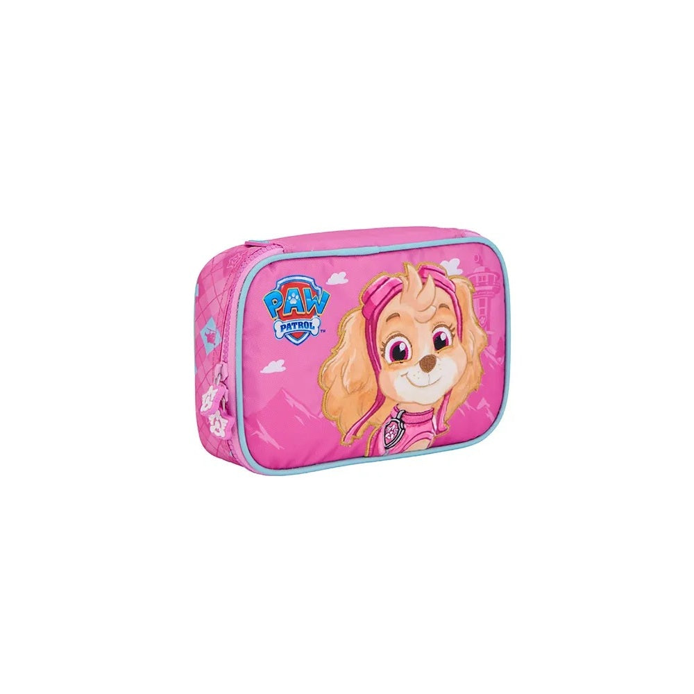 Kit Escolar Skye Patrulha Canina 3 em 1: Mochila de Rodinhas + Lancheira Térmica + Estojo Xeryus