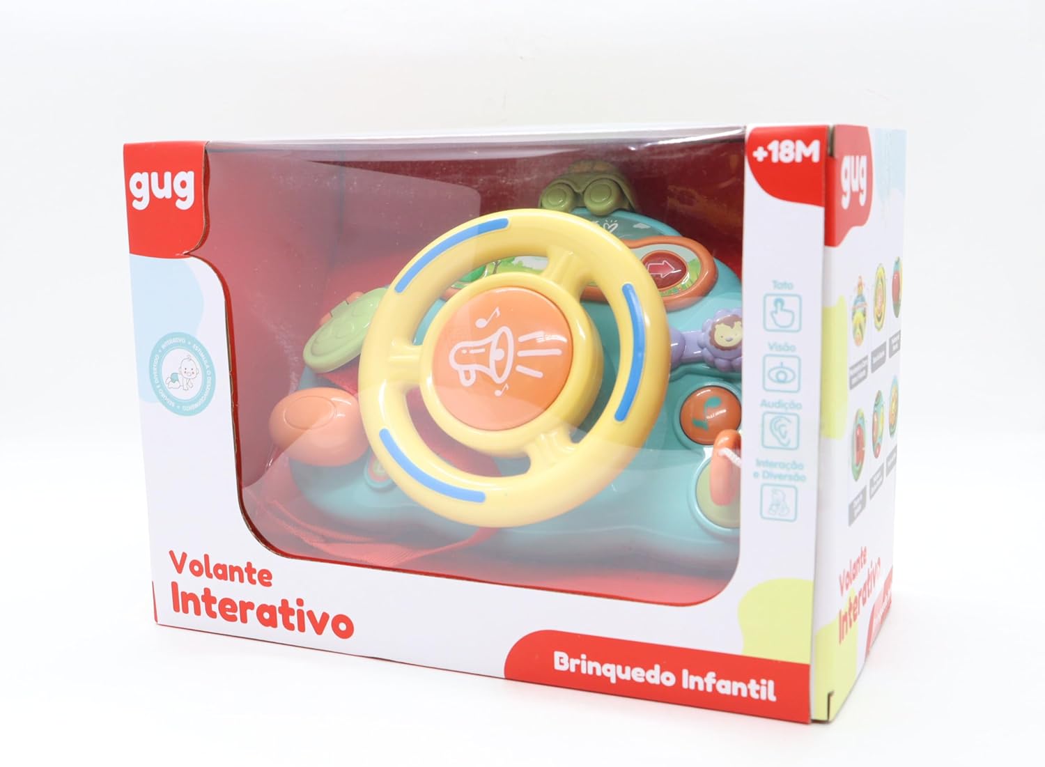 Brinquedo Volante Interativo Infantil - Shiny Toys
