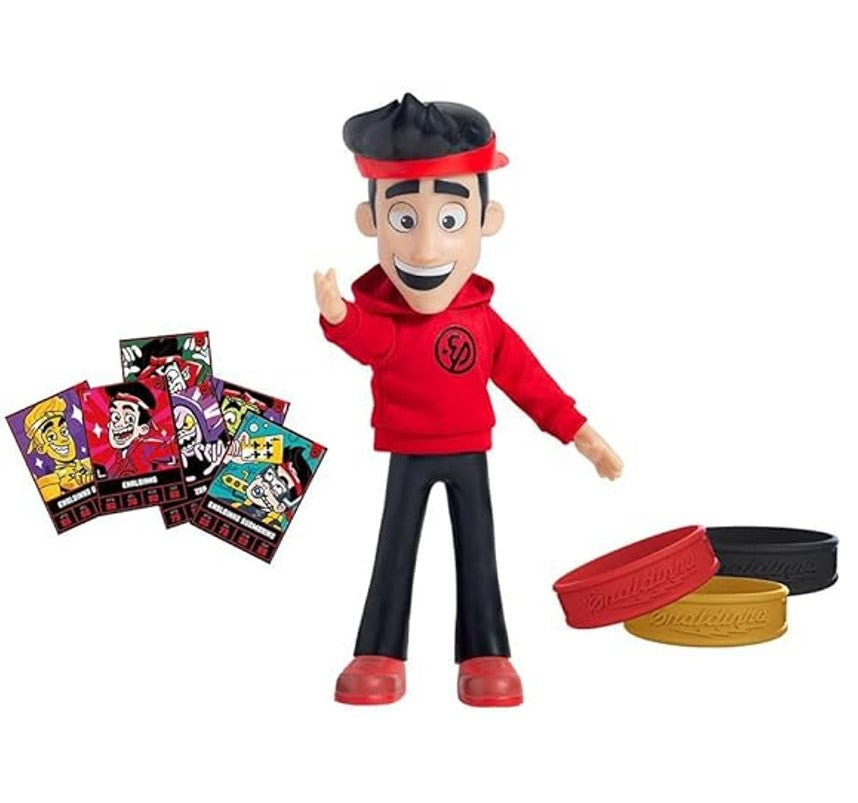 Boneco Enaldinho 25 Cm E Pulseira Do Poder - NovaBrink