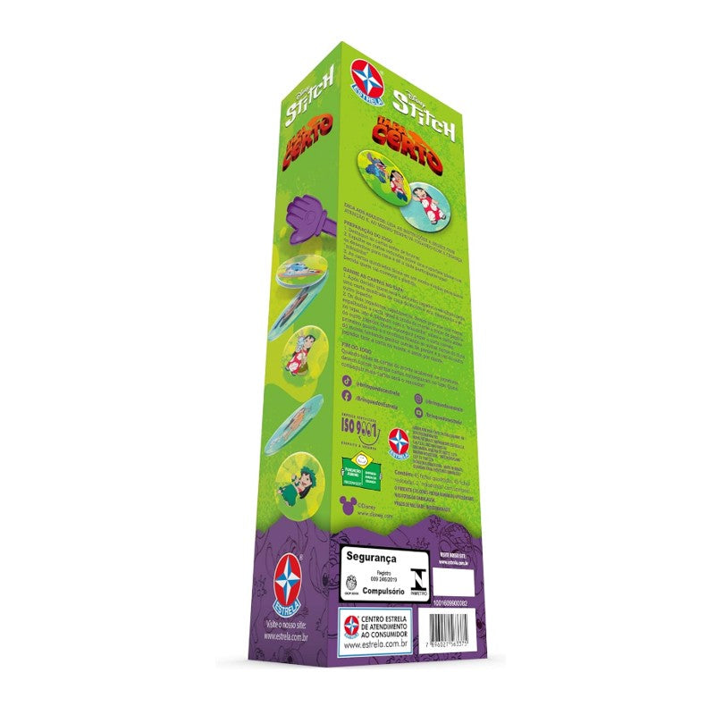 Jogo Tapa Certo Stitch - Estrela