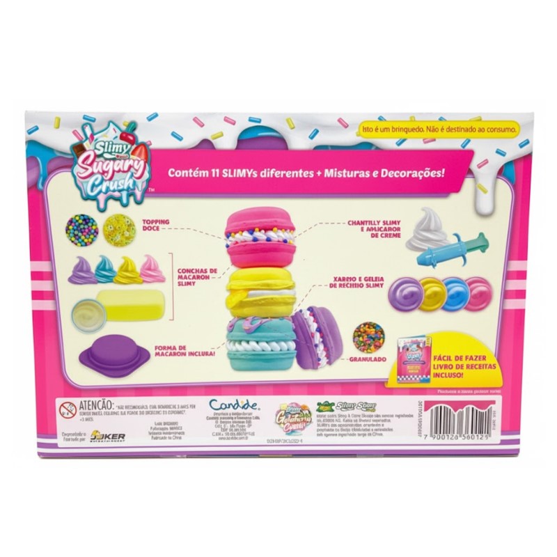 Kit Slime de Macaron Slimy Sugary Crush Pastry - Candide