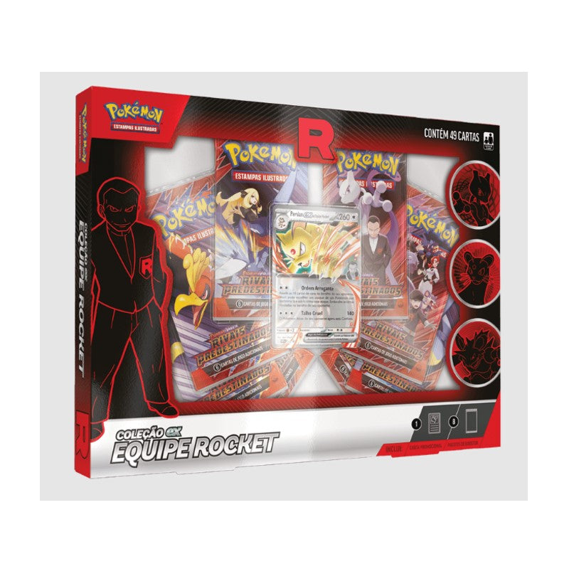 Box Coleção Ex Equipe Rocket - Copag