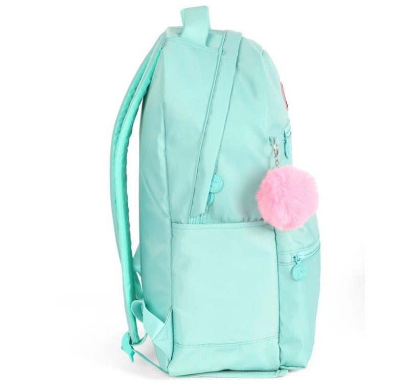 Mochila de Costas Juvenil Barbie Verde Luxcel