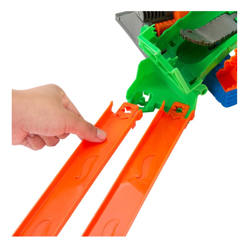 Pista Hot Wheels Monster Trucks Destruicao do Dragao - Mattel